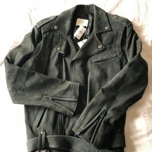 (High-End Fashion) Pierre Balmain Leather Jacket